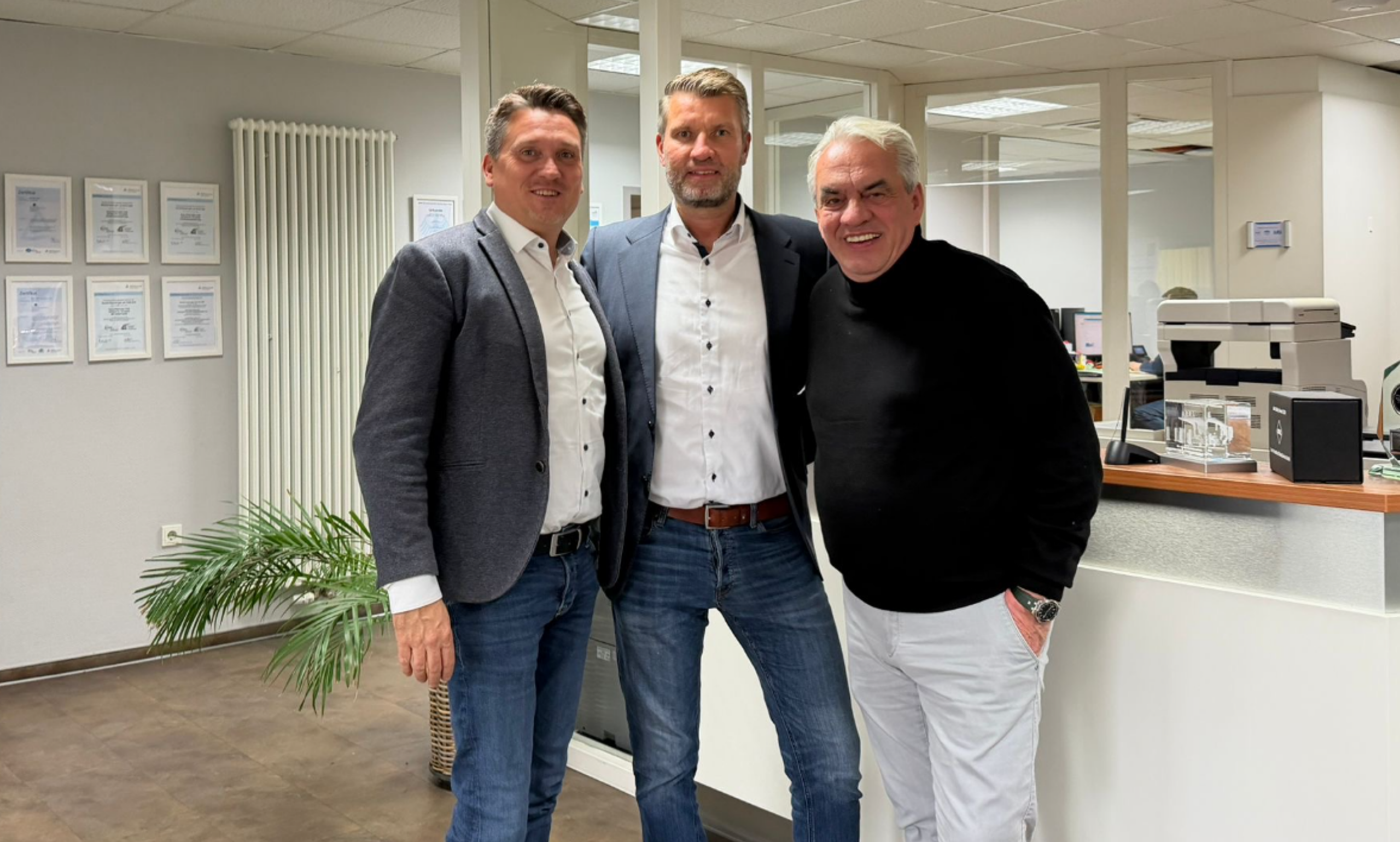 Vorstellung neuer Geschäftsführer in der Heine Unternehmensgruppe